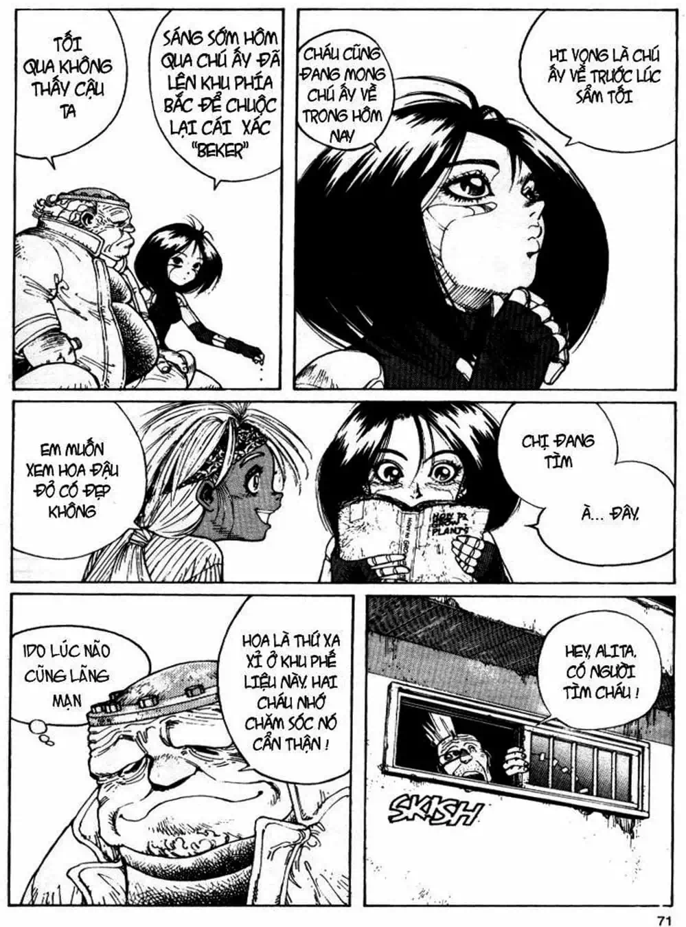 Truyện Tranh Alita: Thiên Thần Chiến Binh trang 6