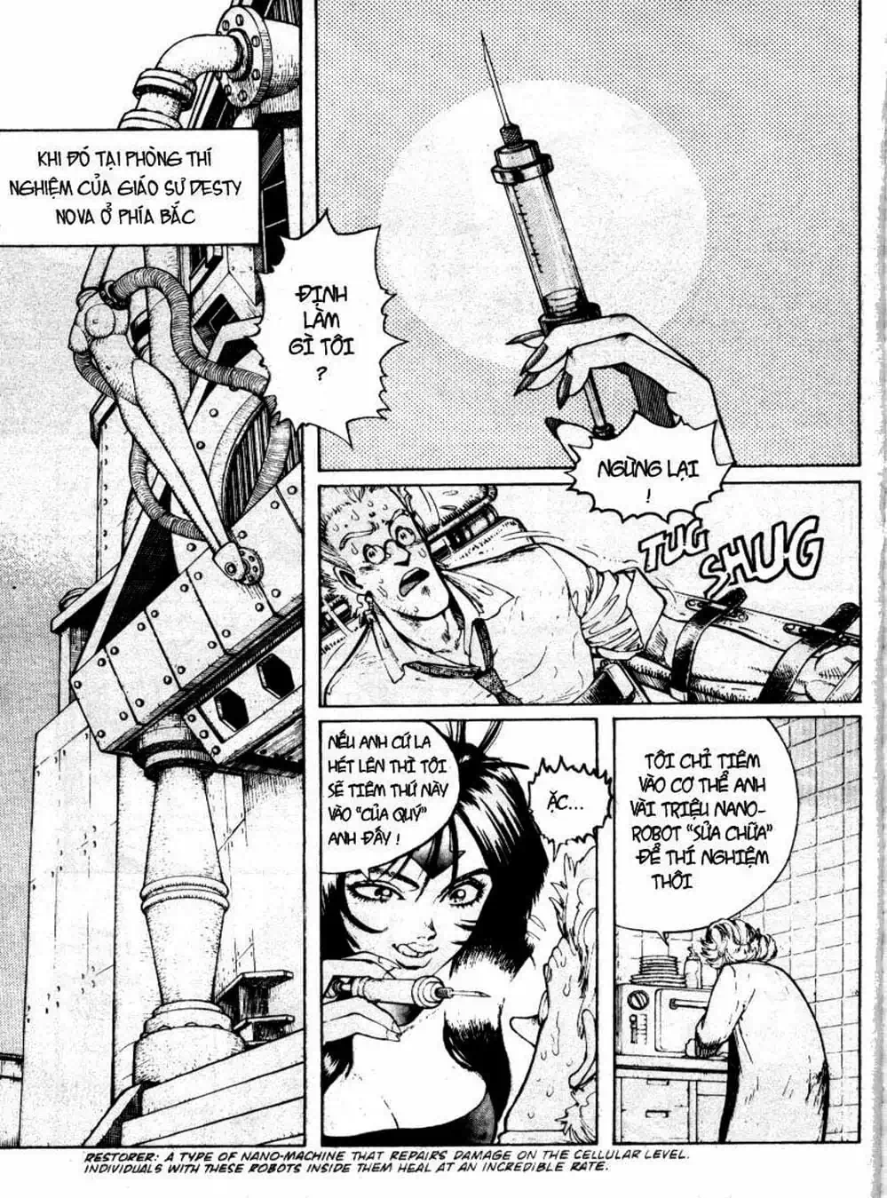 Truyện Tranh Alita: Thiên Thần Chiến Binh trang 6