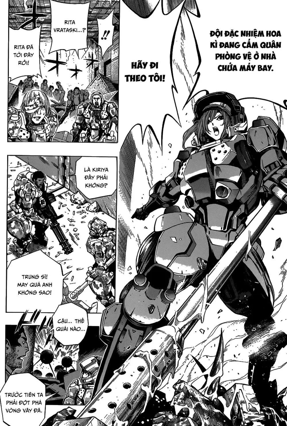 Truyện Tranh Cuộc Chiến Luân Hồi - All You Need Is Kill trang 4