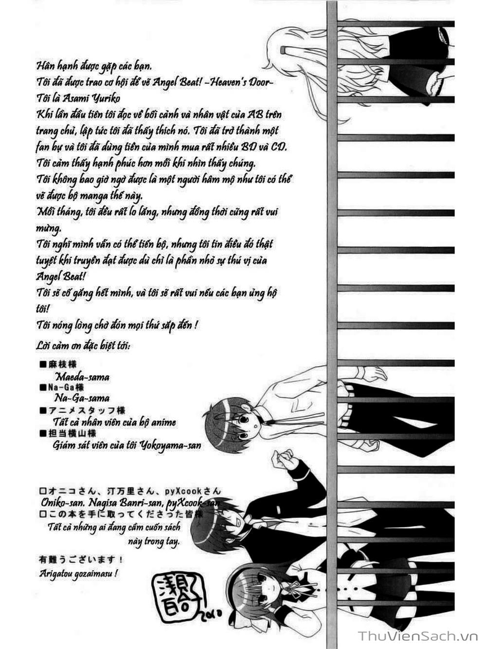 Truyện Tranh Angel Beats! Heaven’s Door trang 6