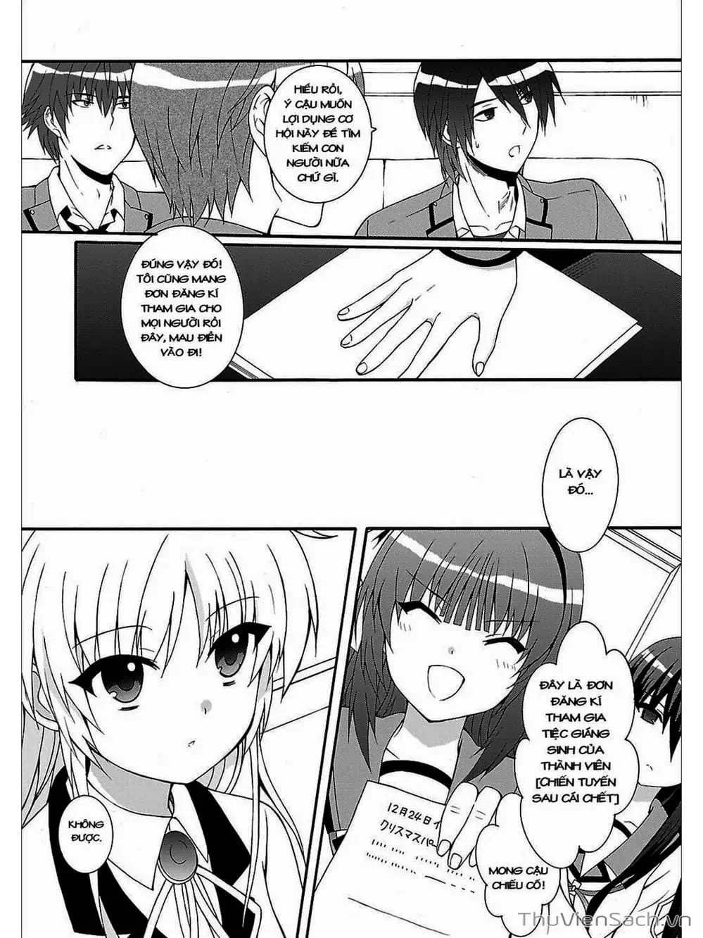 Truyện Tranh Angel Beats! Heaven’s Door trang 6