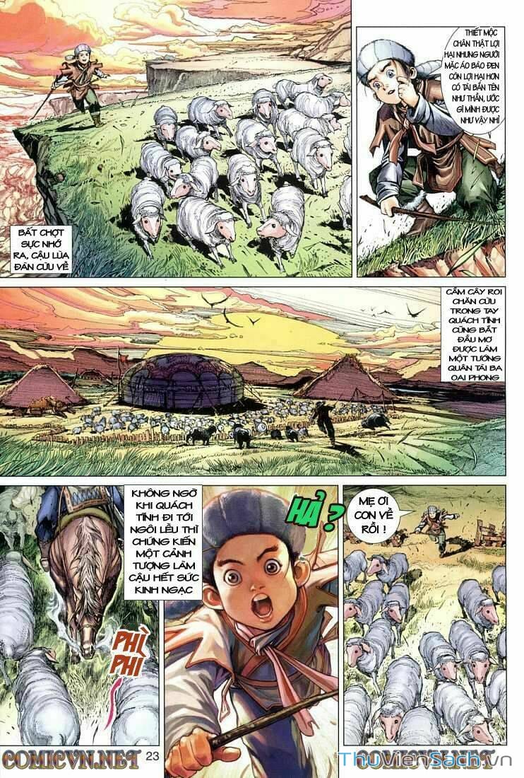 Truyện Tranh Anh Hùng Xạ Điêu - Manhua trang 4