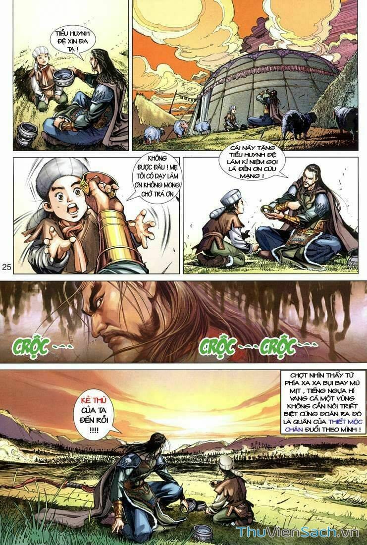 Truyện Tranh Anh Hùng Xạ Điêu - Manhua trang 16