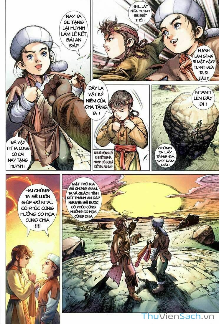 Truyện Tranh Anh Hùng Xạ Điêu - Manhua trang 28