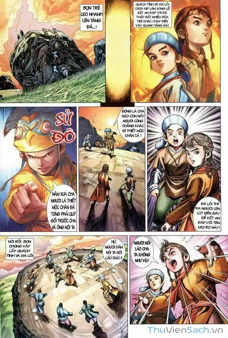 Truyện Tranh Anh Hùng Xạ Điêu - Manhua trang 4