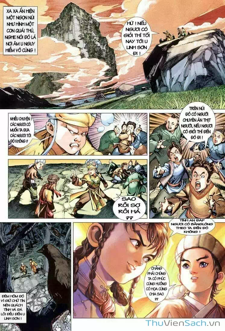 Truyện Tranh Anh Hùng Xạ Điêu - Manhua trang 4