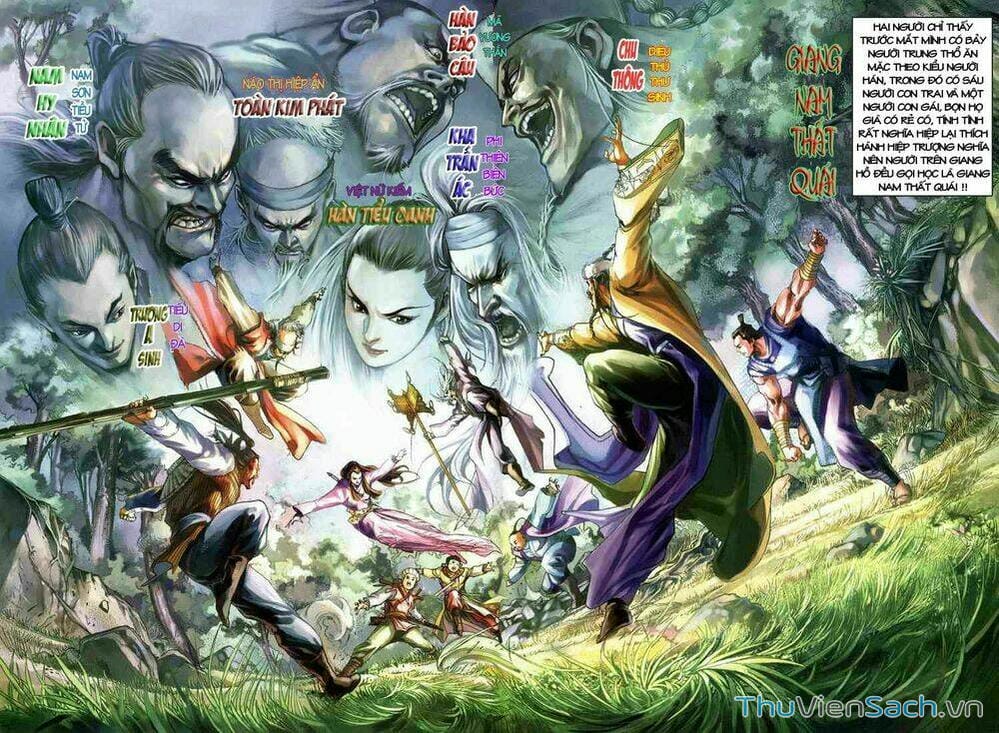 Truyện Tranh Anh Hùng Xạ Điêu - Manhua trang 34