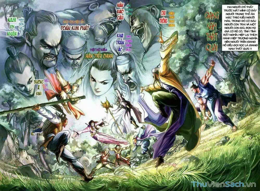 Truyện Tranh Anh Hùng Xạ Điêu - Manhua trang 4