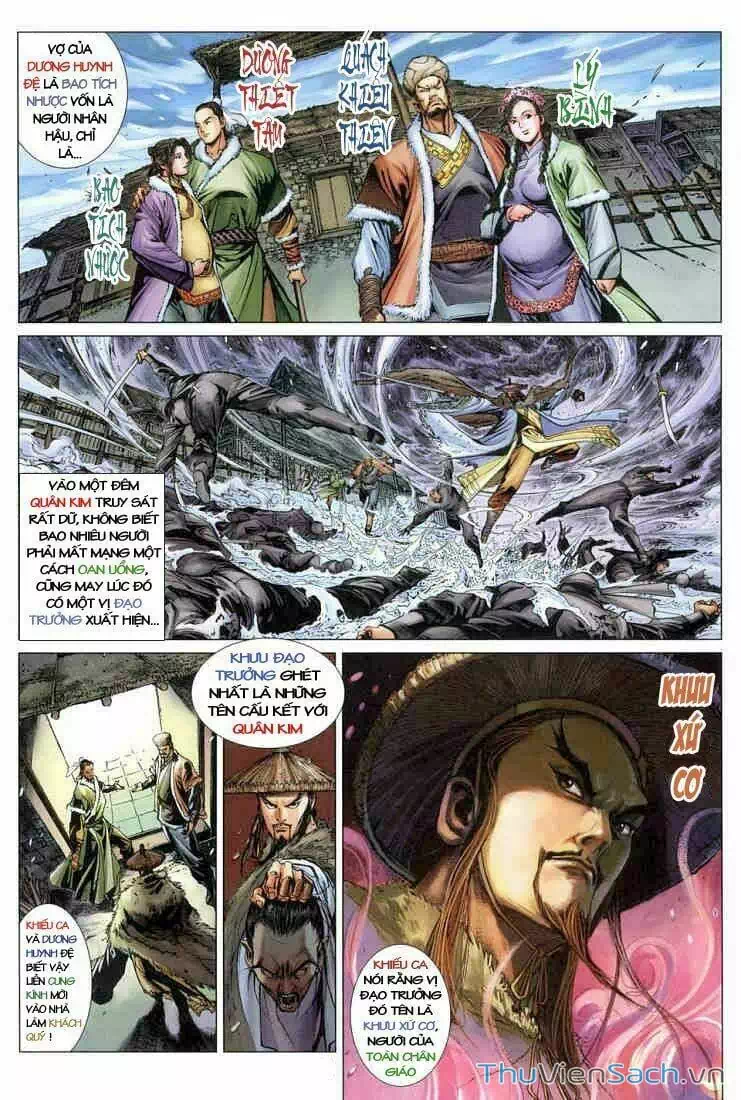 Truyện Tranh Anh Hùng Xạ Điêu - Manhua trang 4