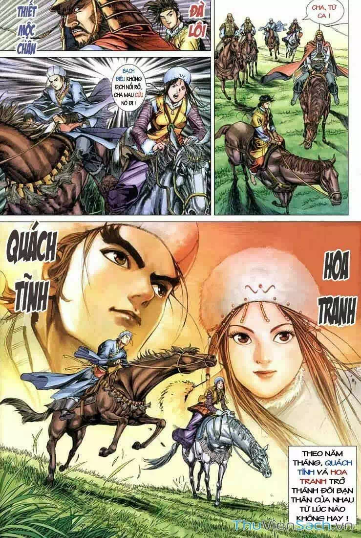 Truyện Tranh Anh Hùng Xạ Điêu - Manhua trang 4