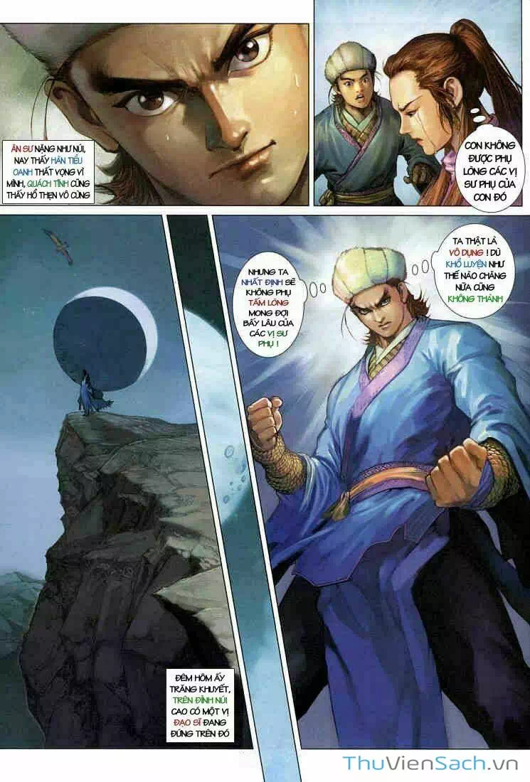 Truyện Tranh Anh Hùng Xạ Điêu - Manhua trang 4