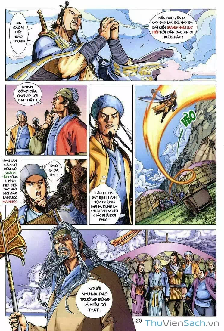 Truyện Tranh Anh Hùng Xạ Điêu - Manhua trang 4