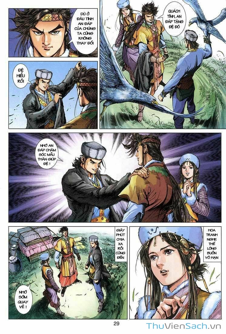 Truyện Tranh Anh Hùng Xạ Điêu - Manhua trang 4