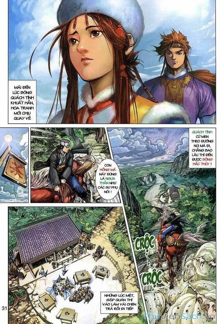 Truyện Tranh Anh Hùng Xạ Điêu - Manhua trang 4