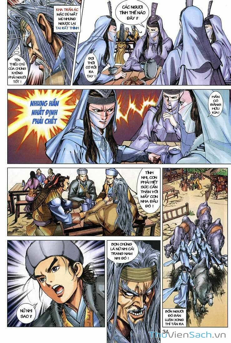 Truyện Tranh Anh Hùng Xạ Điêu - Manhua trang 154