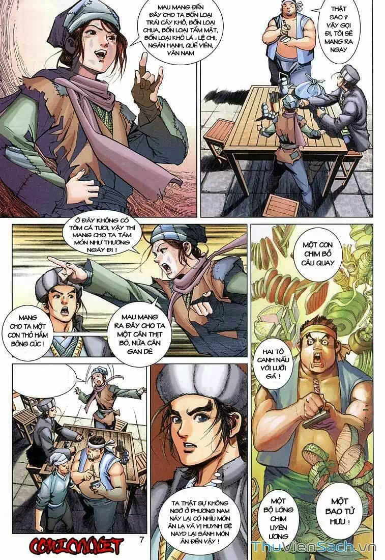 Truyện Tranh Anh Hùng Xạ Điêu - Manhua trang 4