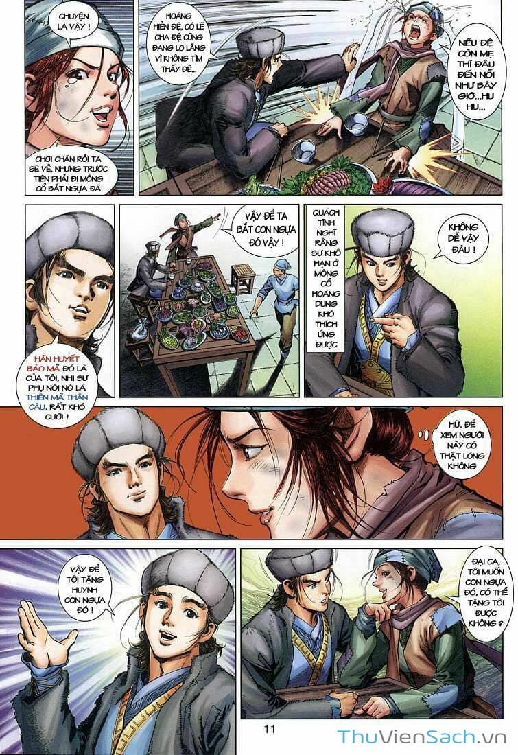 Truyện Tranh Anh Hùng Xạ Điêu - Manhua trang 4