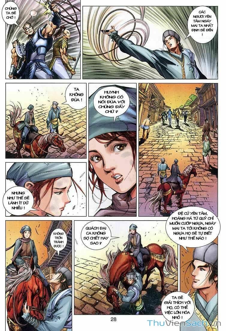 Truyện Tranh Anh Hùng Xạ Điêu - Manhua trang 4