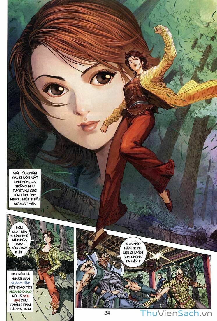 Truyện Tranh Anh Hùng Xạ Điêu - Manhua trang 4