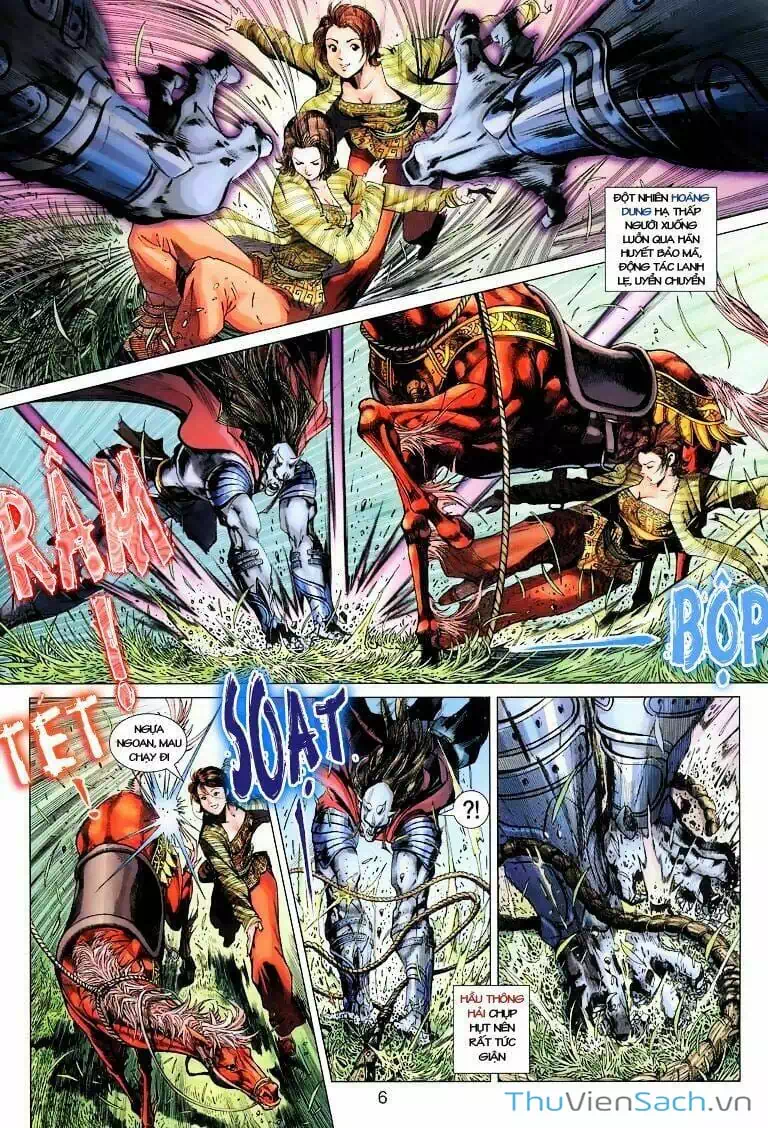 Truyện Tranh Anh Hùng Xạ Điêu - Manhua trang 4