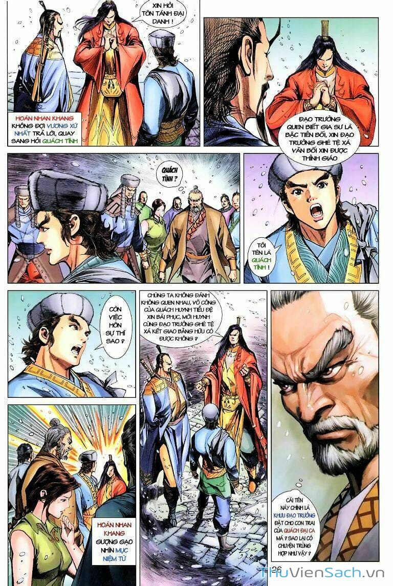 Truyện Tranh Anh Hùng Xạ Điêu - Manhua trang 4