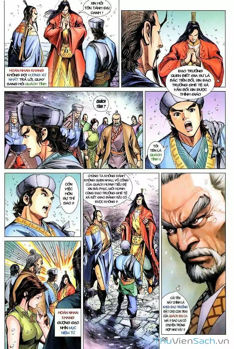 Truyện Tranh Anh Hùng Xạ Điêu - Manhua trang 4