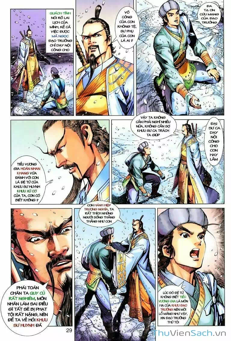 Truyện Tranh Anh Hùng Xạ Điêu - Manhua trang 4