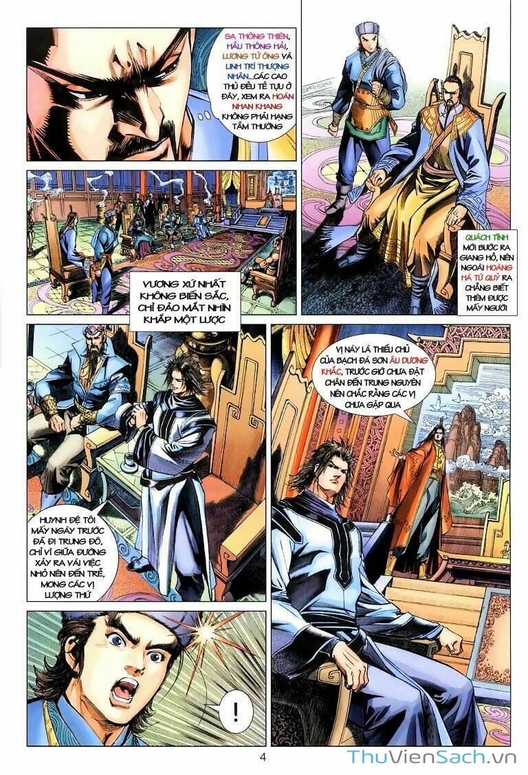 Truyện Tranh Anh Hùng Xạ Điêu - Manhua trang 4