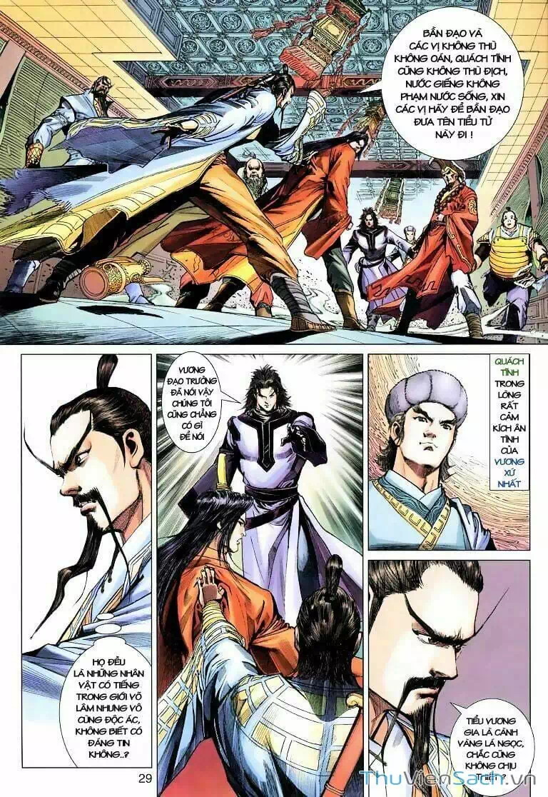 Truyện Tranh Anh Hùng Xạ Điêu - Manhua trang 4