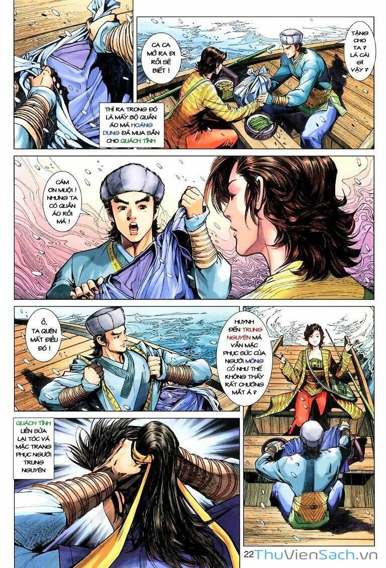 Truyện Tranh Anh Hùng Xạ Điêu - Manhua trang 4
