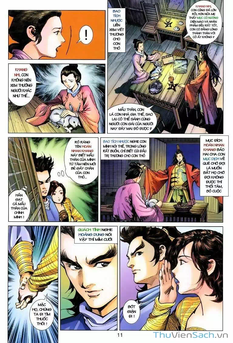 Truyện Tranh Anh Hùng Xạ Điêu - Manhua trang 4