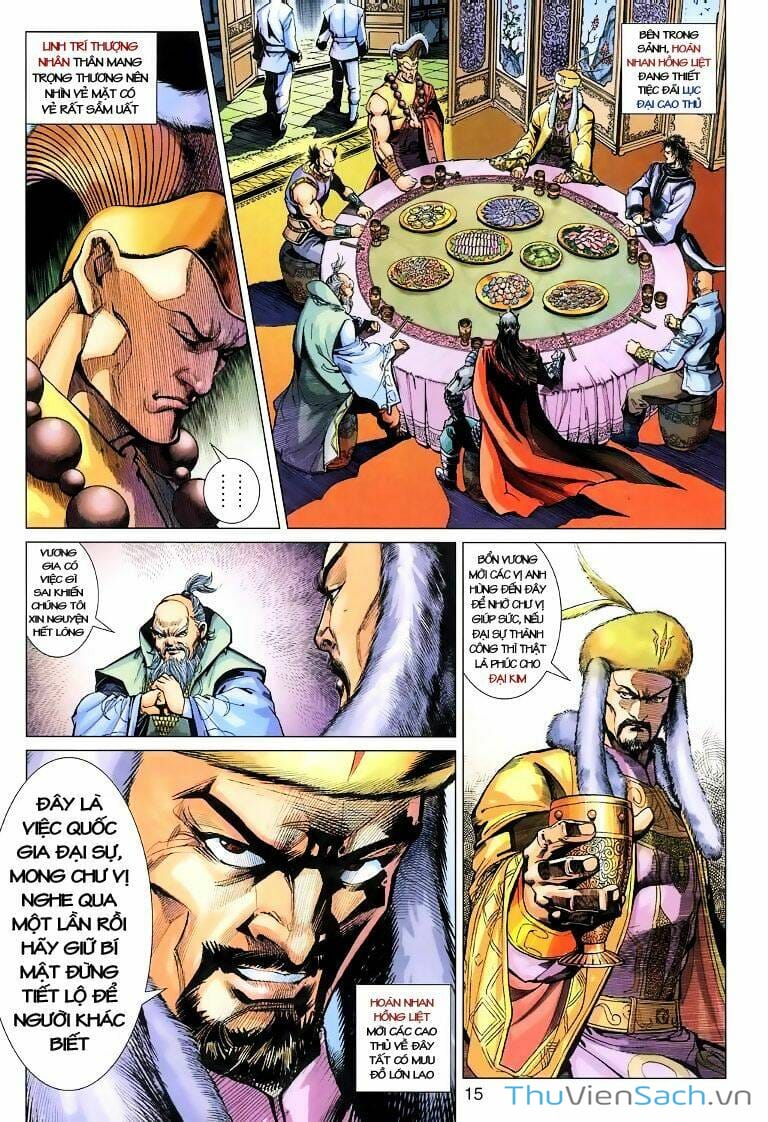 Truyện Tranh Anh Hùng Xạ Điêu - Manhua trang 4