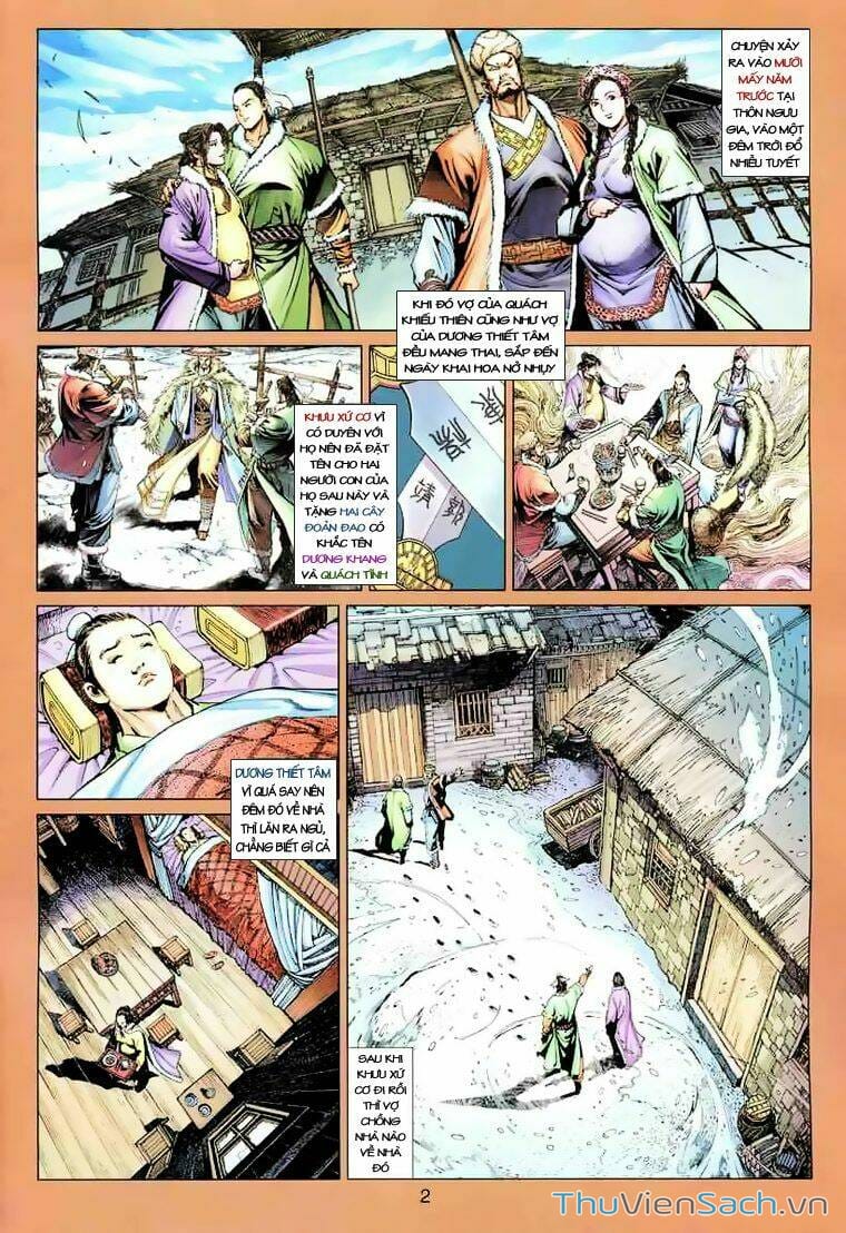 Truyện Tranh Anh Hùng Xạ Điêu - Manhua trang 4