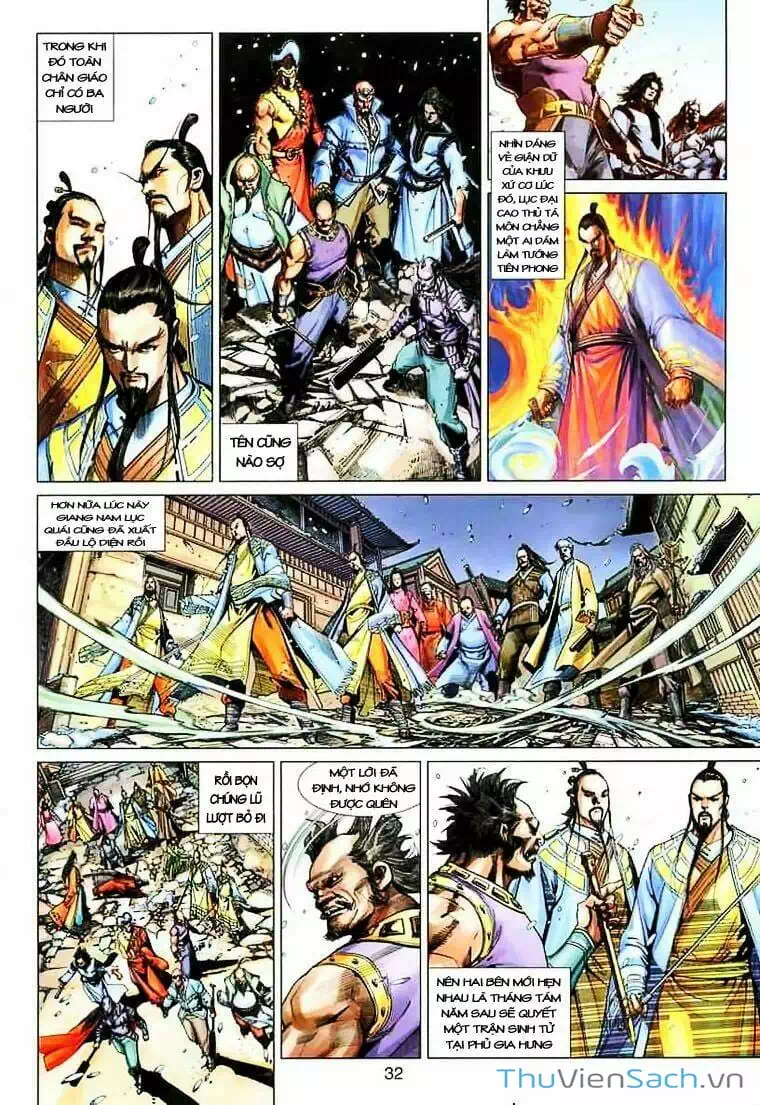Truyện Tranh Anh Hùng Xạ Điêu - Manhua trang 4