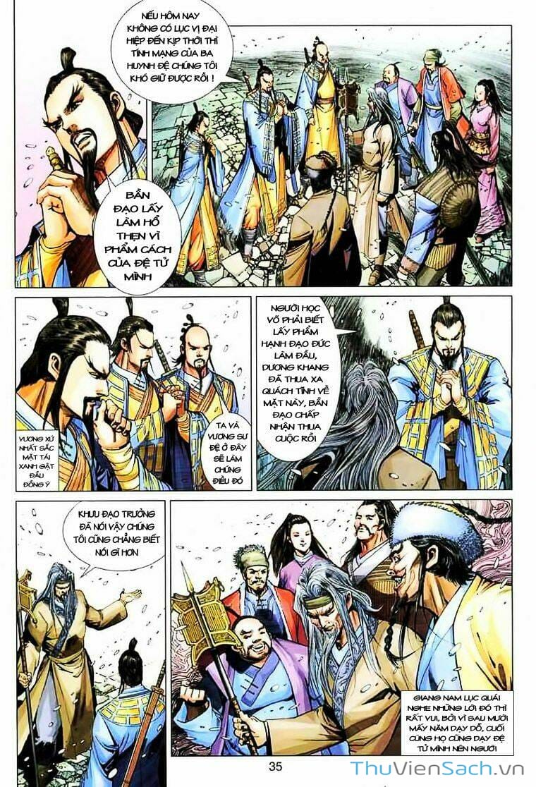 Truyện Tranh Anh Hùng Xạ Điêu - Manhua trang 4