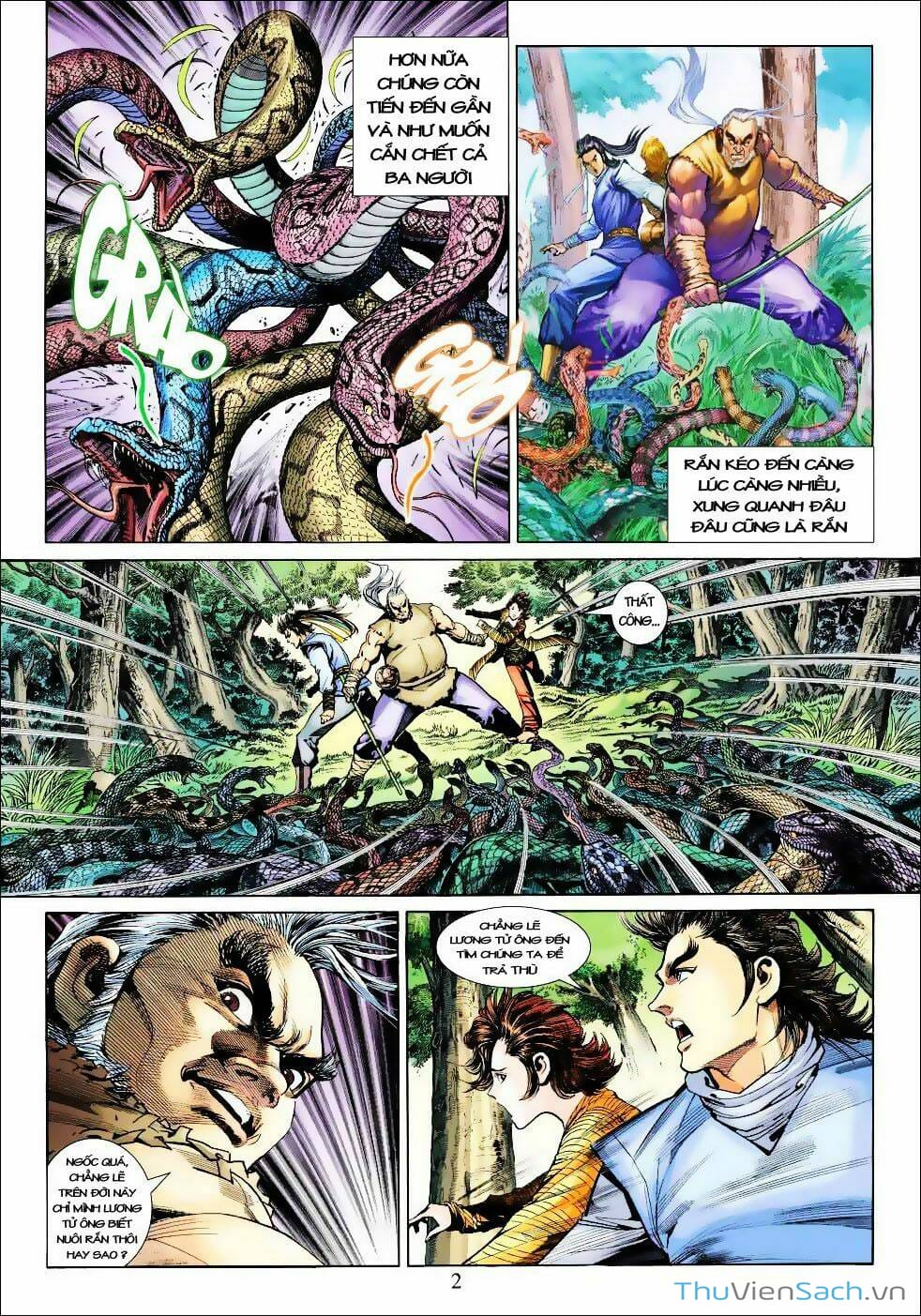 Truyện Tranh Anh Hùng Xạ Điêu - Manhua trang 4