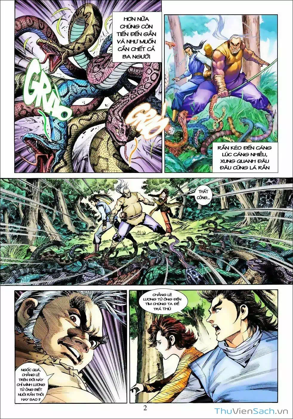 Truyện Tranh Anh Hùng Xạ Điêu - Manhua trang 4