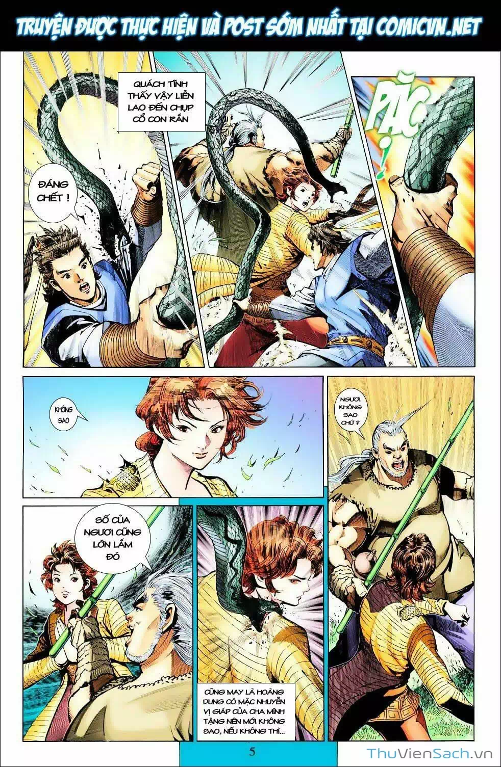 Truyện Tranh Anh Hùng Xạ Điêu - Manhua trang 4