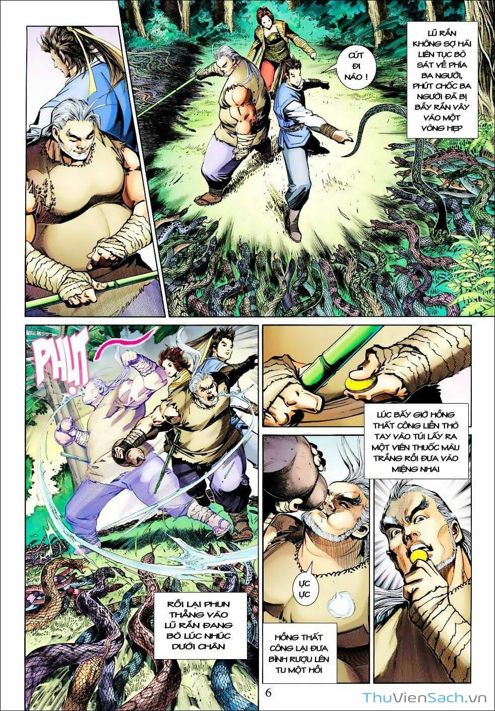 Truyện Tranh Anh Hùng Xạ Điêu - Manhua trang 4