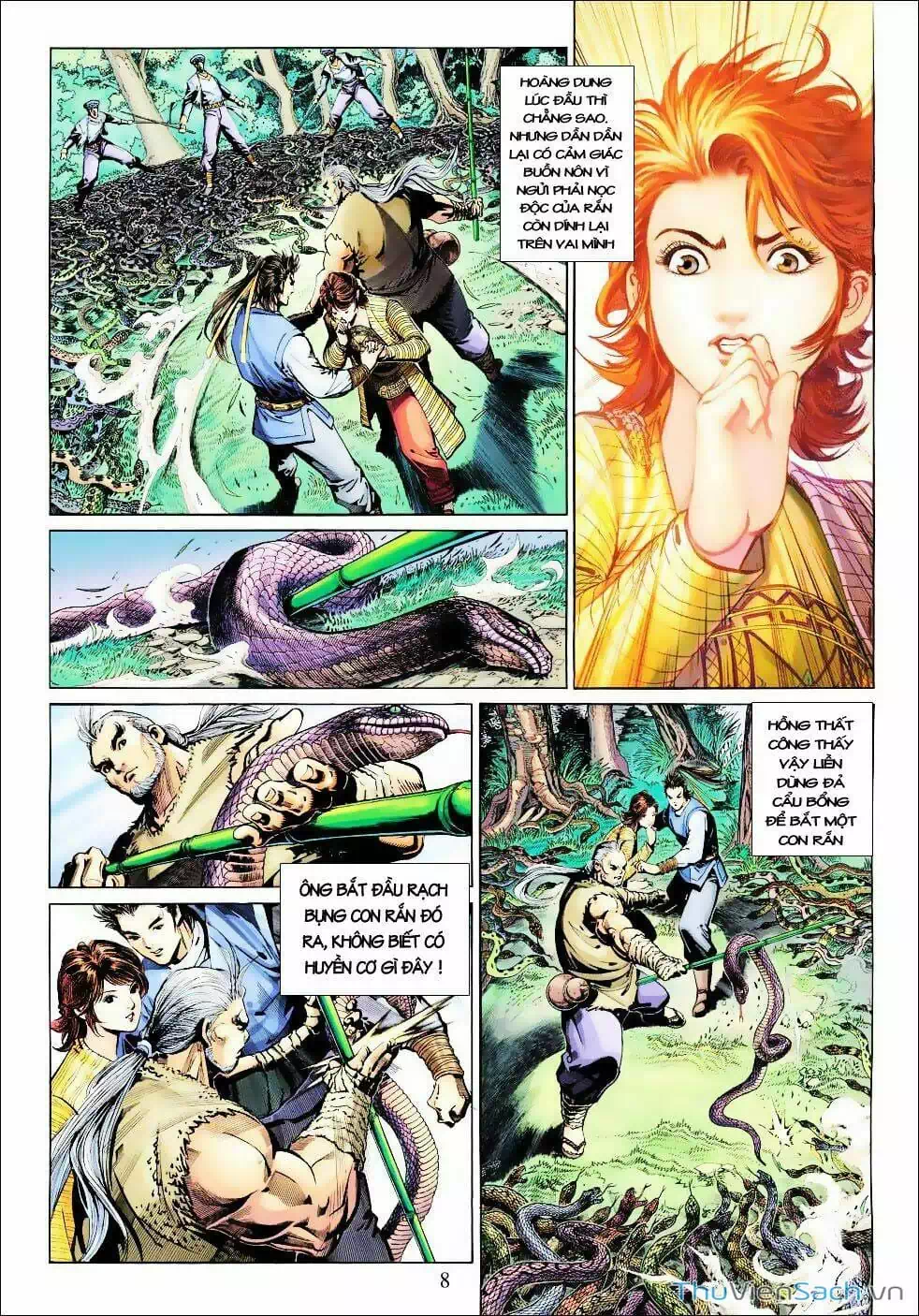 Truyện Tranh Anh Hùng Xạ Điêu - Manhua trang 4
