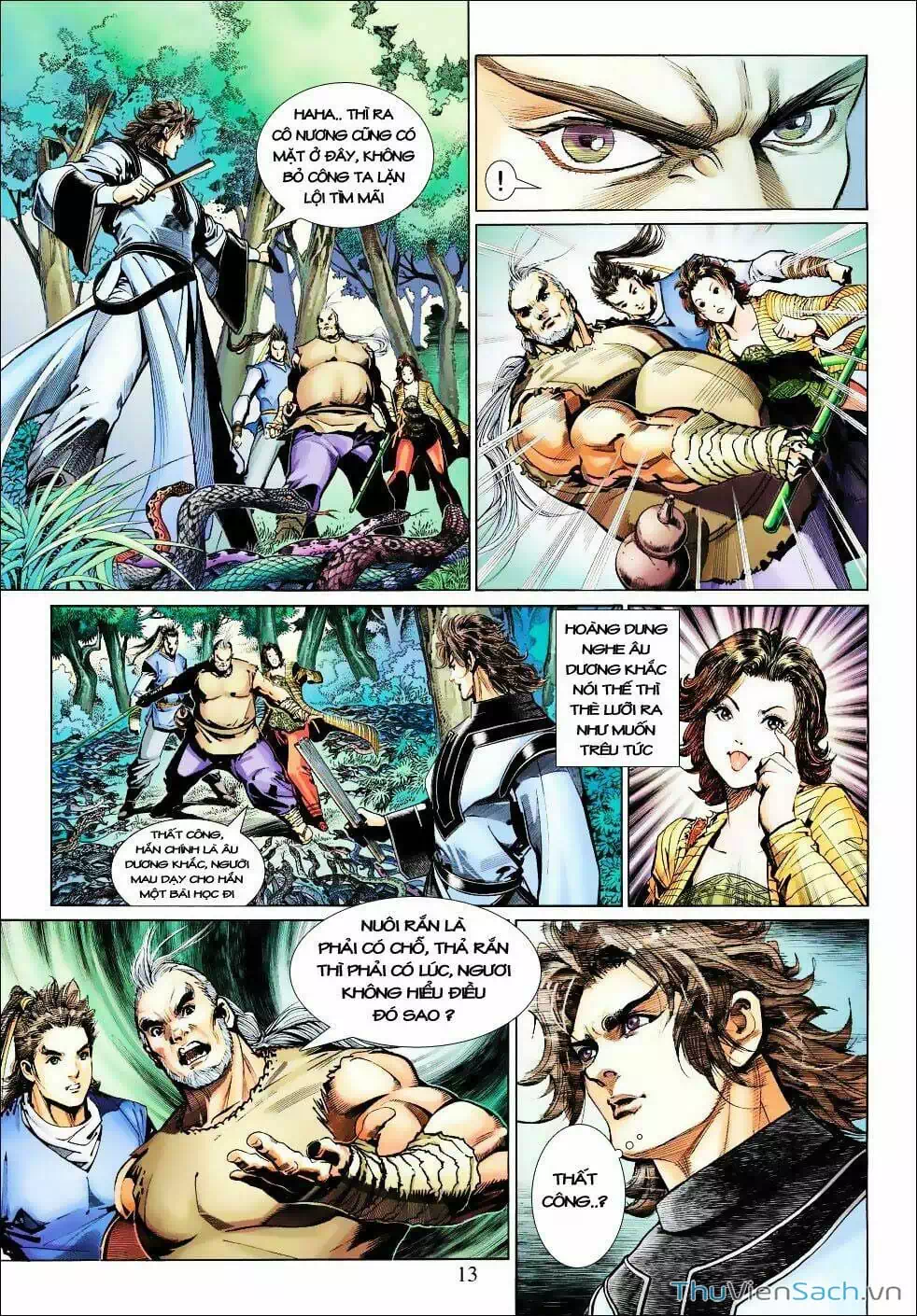 Truyện Tranh Anh Hùng Xạ Điêu - Manhua trang 4