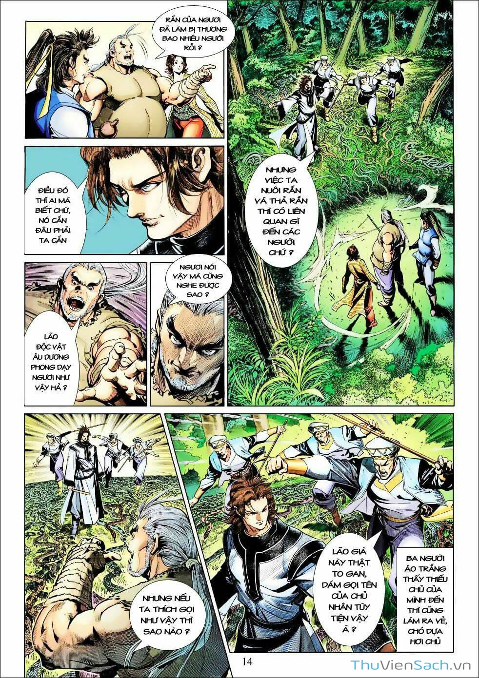 Truyện Tranh Anh Hùng Xạ Điêu - Manhua trang 4