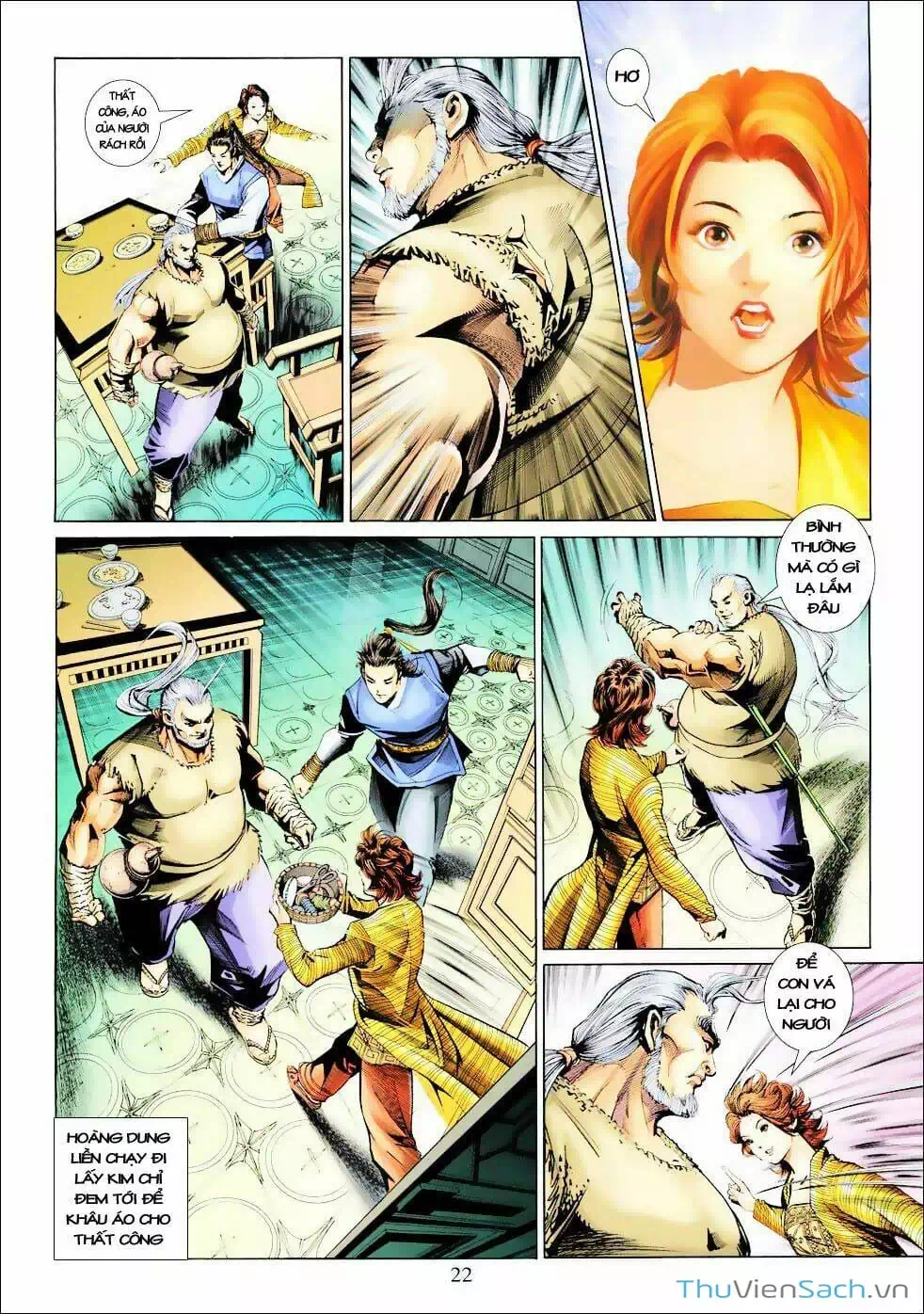 Truyện Tranh Anh Hùng Xạ Điêu - Manhua trang 4