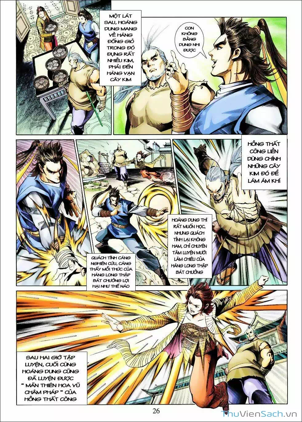 Truyện Tranh Anh Hùng Xạ Điêu - Manhua trang 4