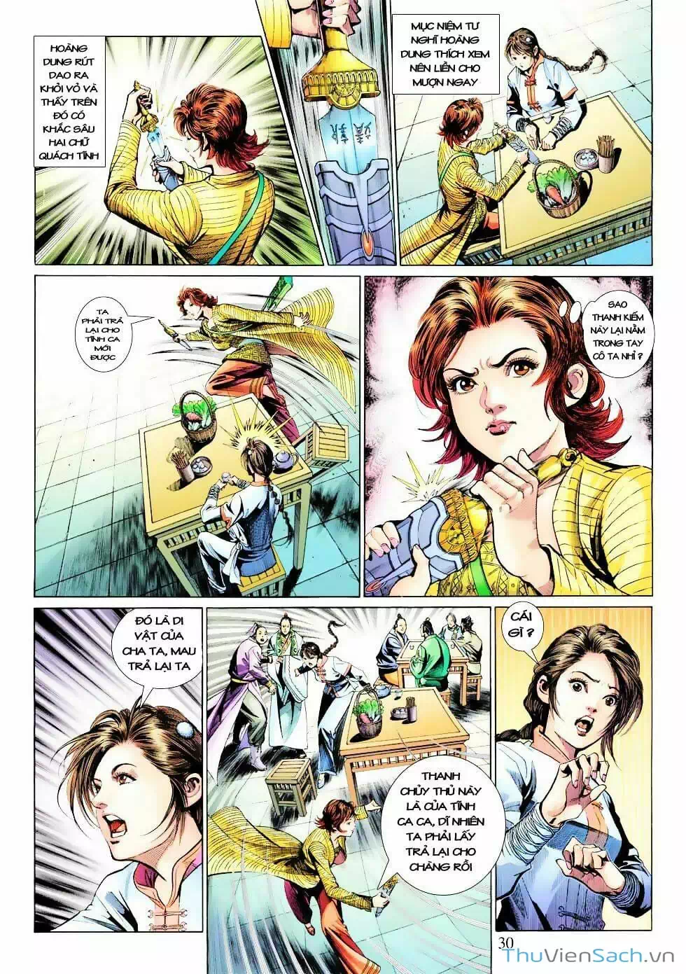 Truyện Tranh Anh Hùng Xạ Điêu - Manhua trang 4