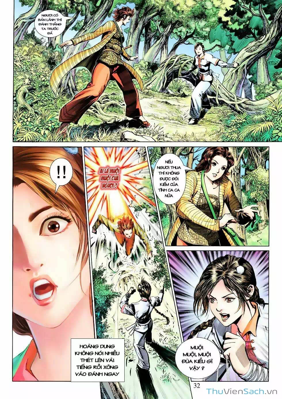 Truyện Tranh Anh Hùng Xạ Điêu - Manhua trang 4
