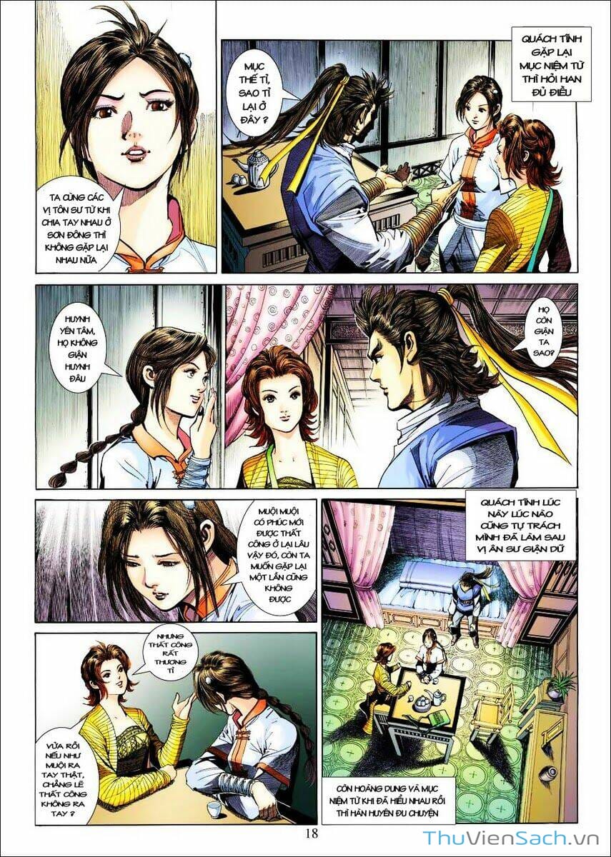 Truyện Tranh Anh Hùng Xạ Điêu - Manhua trang 4