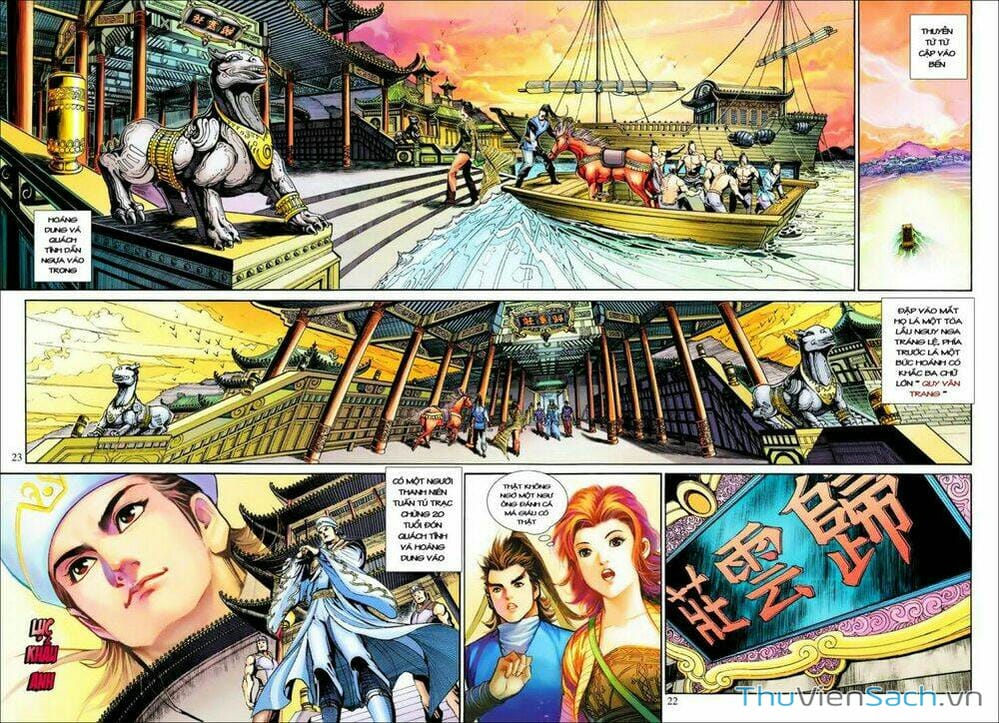 Truyện Tranh Anh Hùng Xạ Điêu - Manhua trang 4