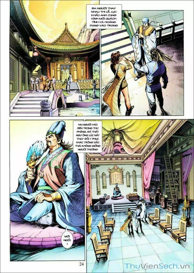Truyện Tranh Anh Hùng Xạ Điêu - Manhua trang 4