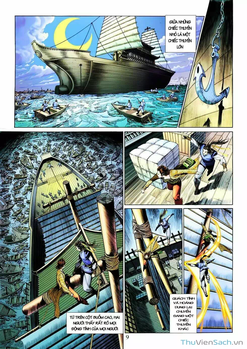 Truyện Tranh Anh Hùng Xạ Điêu - Manhua trang 4